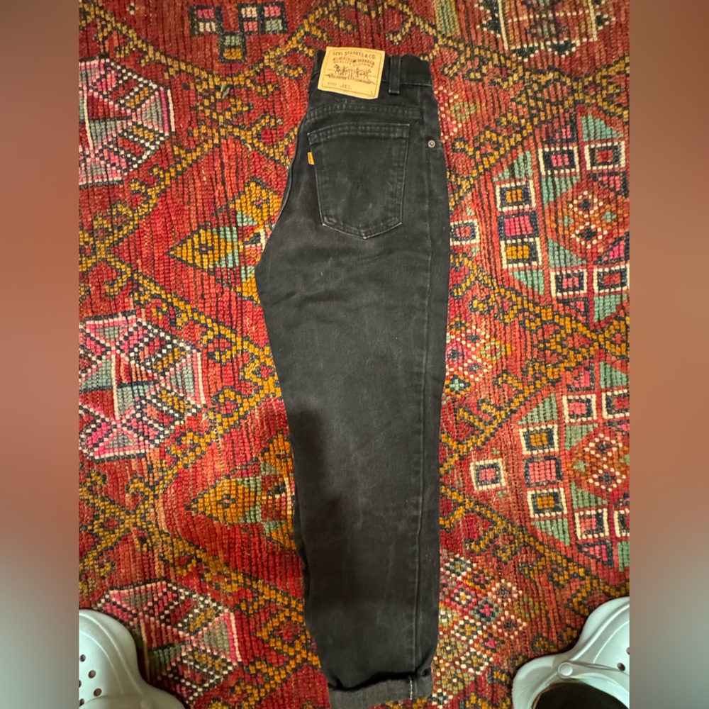 Levi’s Orange tab high waisted jeans